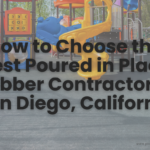 best poured in place rubber contractors San Diego