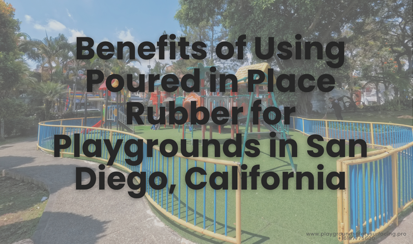How poured in place rubber works San Diego