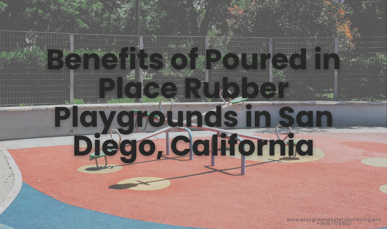 Poured in place rubber guide San Diego