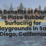 Commercial poured in place rubber San Diego