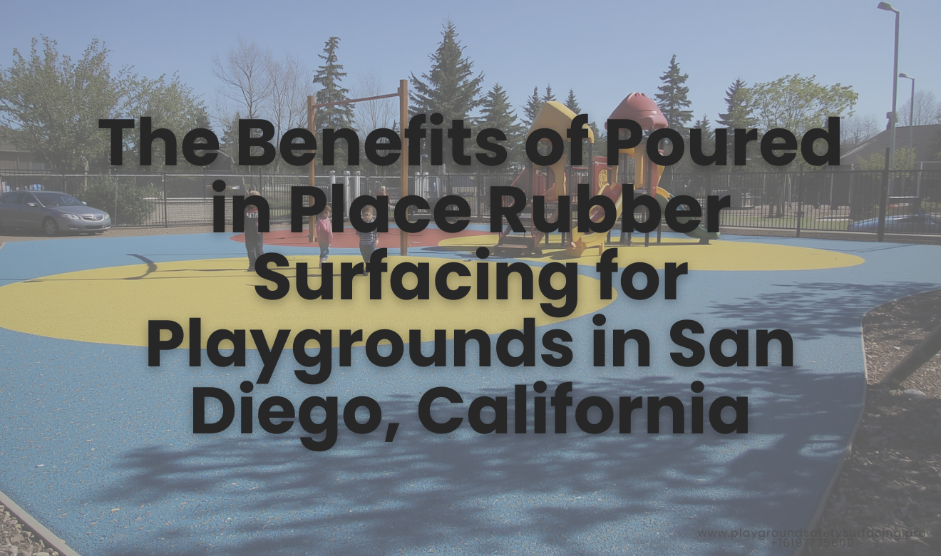 Commercial poured in place rubber San Diego