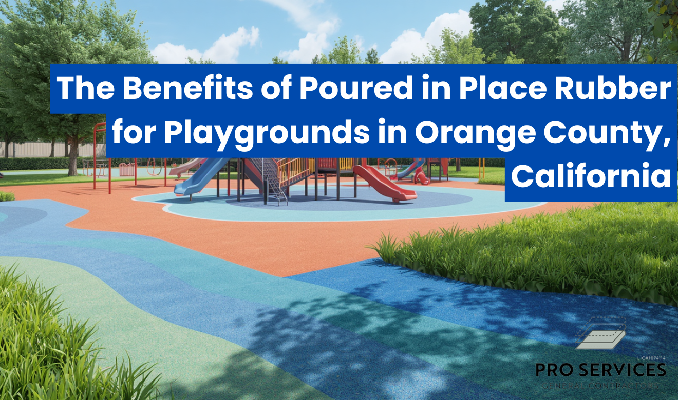 Poured in place rubber timeline Orange County