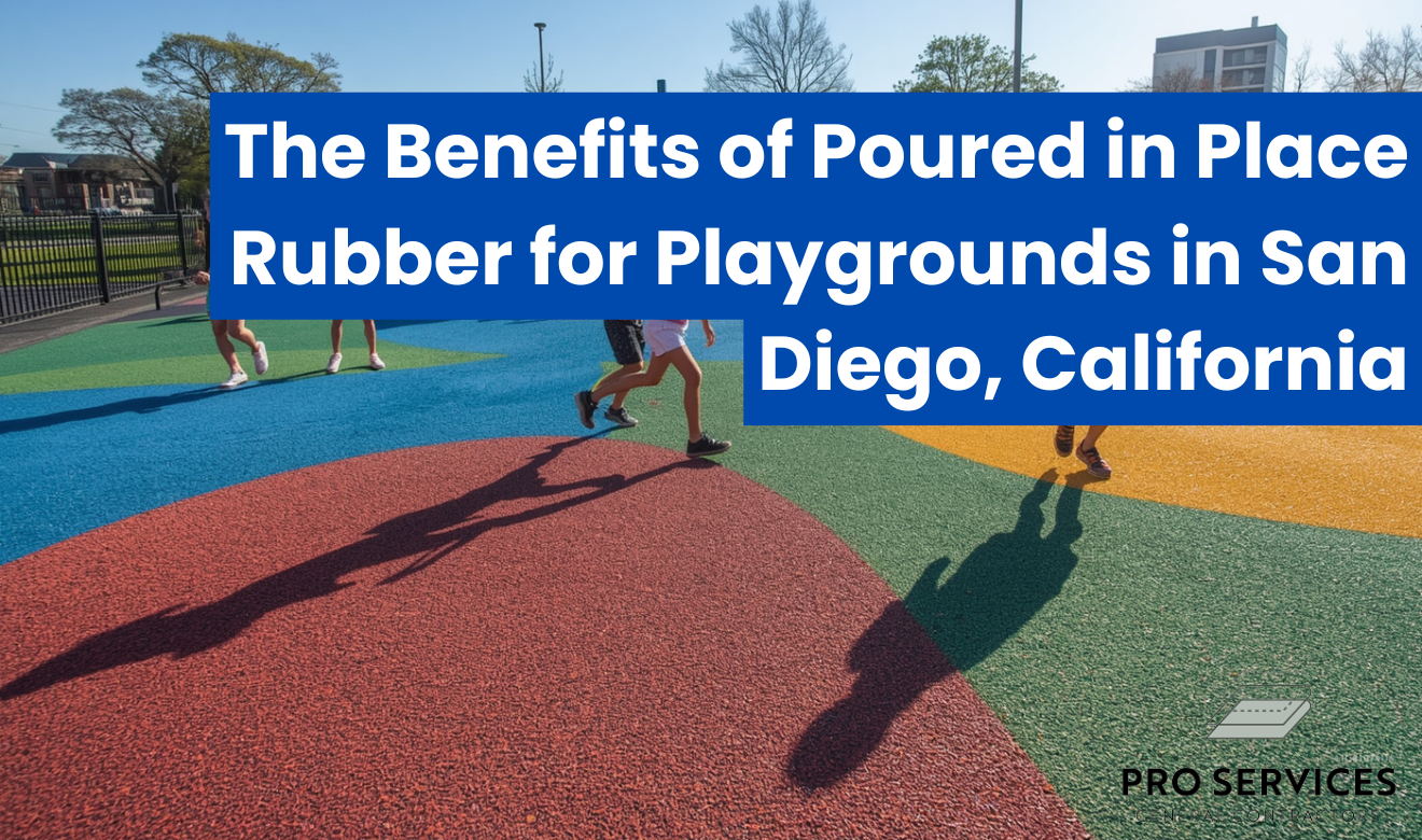 Poured in place rubber timeline San Diego