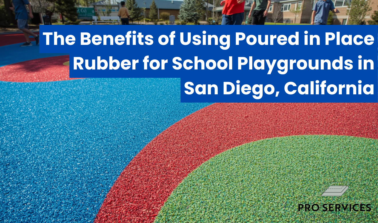 Schools choose poured in place rubber San Diego