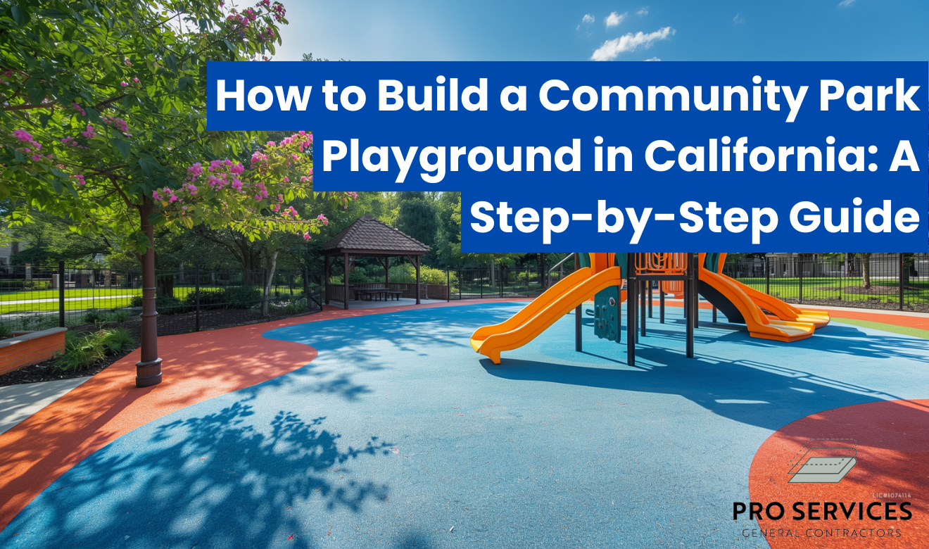 how to build a community park playground