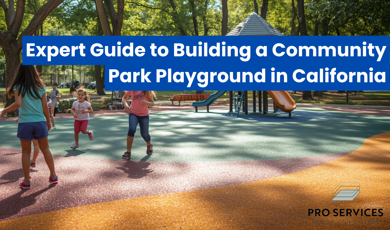 how to build a community park playground