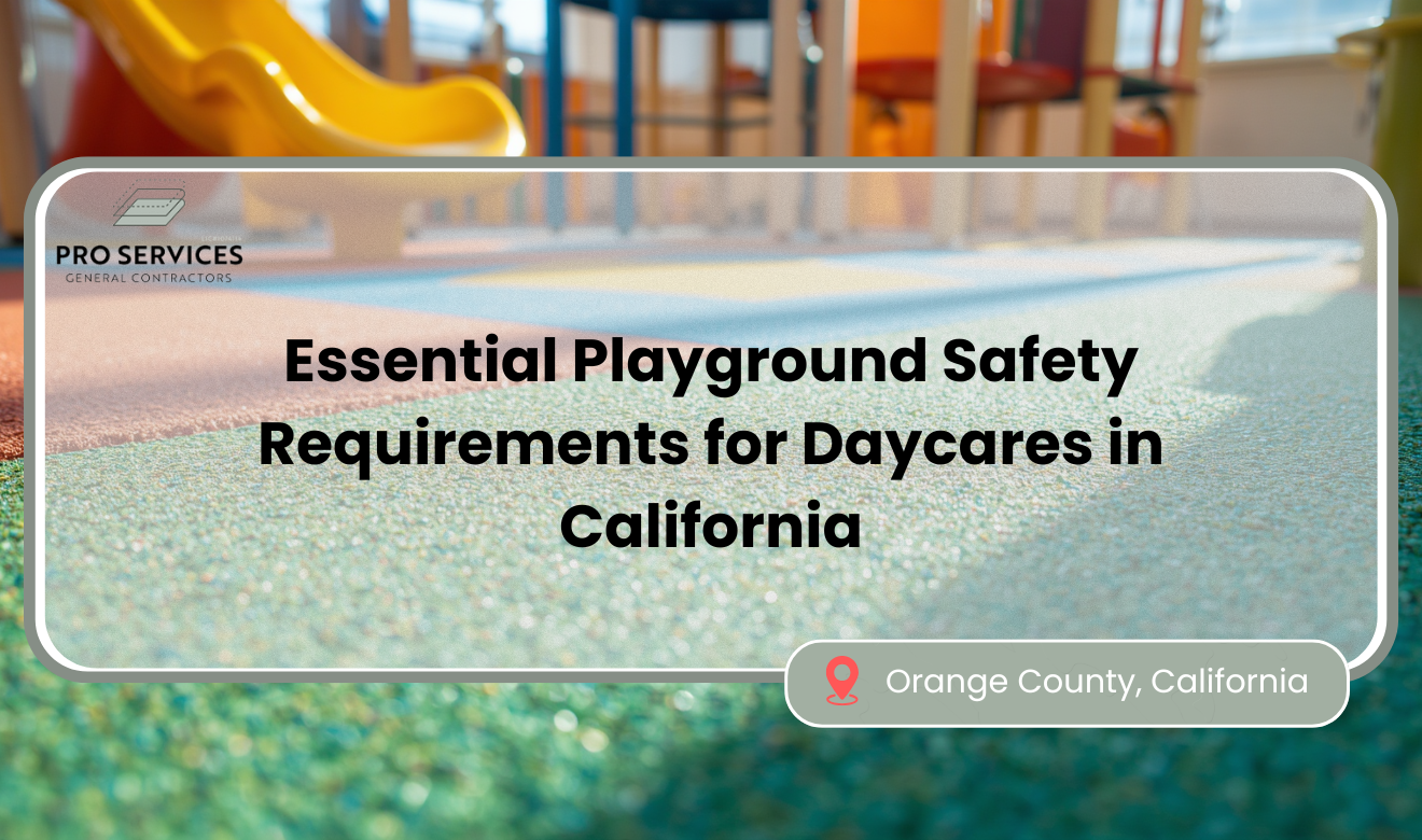 playground safety requirements for daycares