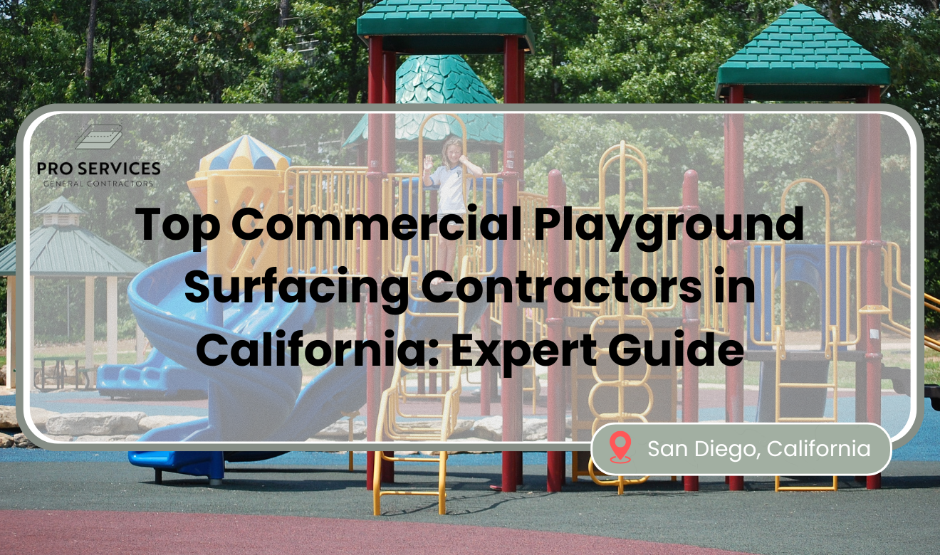 commercial playground surfacing contractors near me
