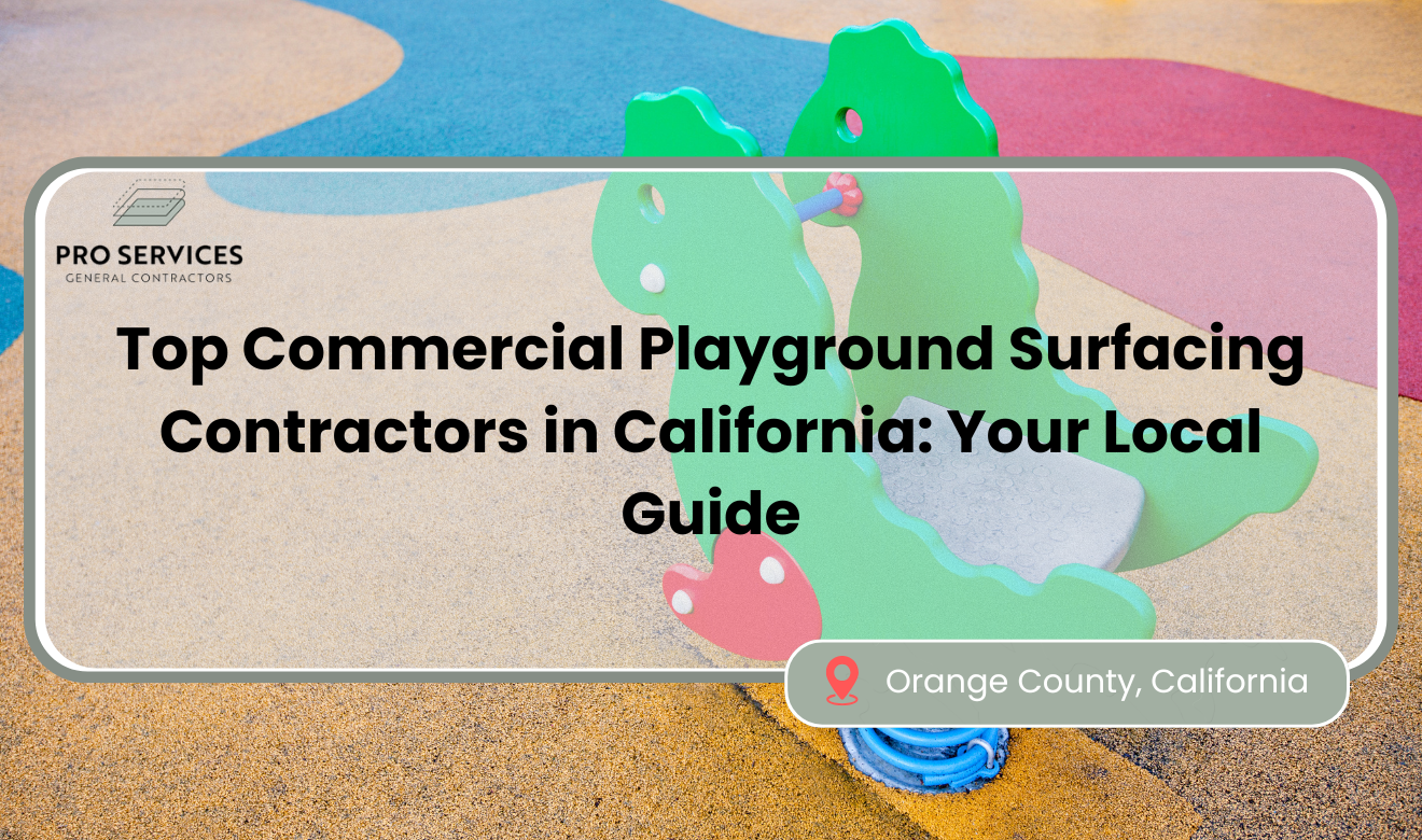 commercial playground surfacing contractors near me