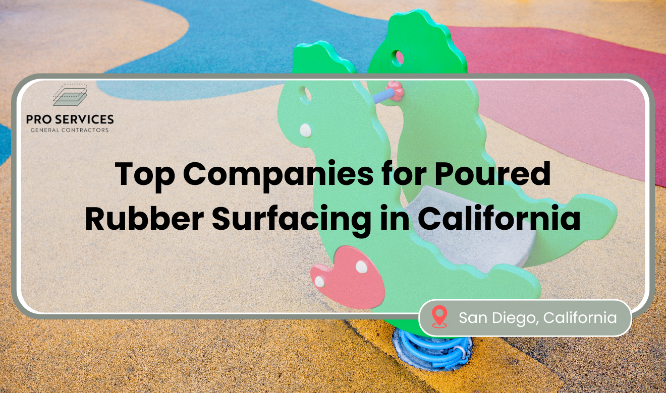 best companies for poured rubber surfacing